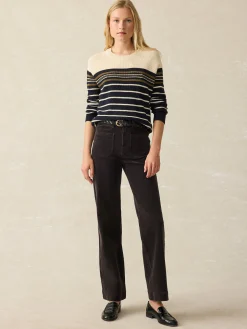 Pants^Faherty Brand Softstretch Cord Patch Pocket Pant - Washed Black