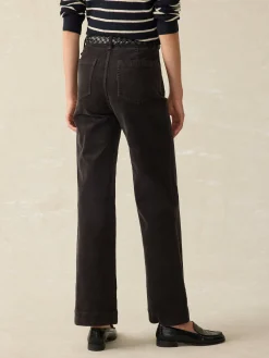 Pants^Faherty Brand Softstretch Cord Patch Pocket Pant - Washed Black