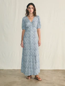 Dresses^Faherty Brand Sorrento Dress - Cream Imma Floral