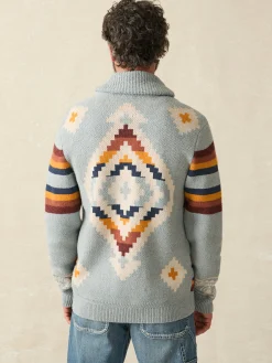 Sweaters^Faherty Brand Steven Paul Judd Cardigan Sweater - Mountain River Ombre