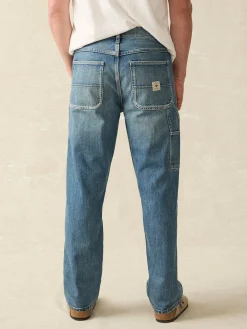 Pants^Faherty Brand Steven Paul Judd Denim Carpenter Pant - Waters Edge Wash
