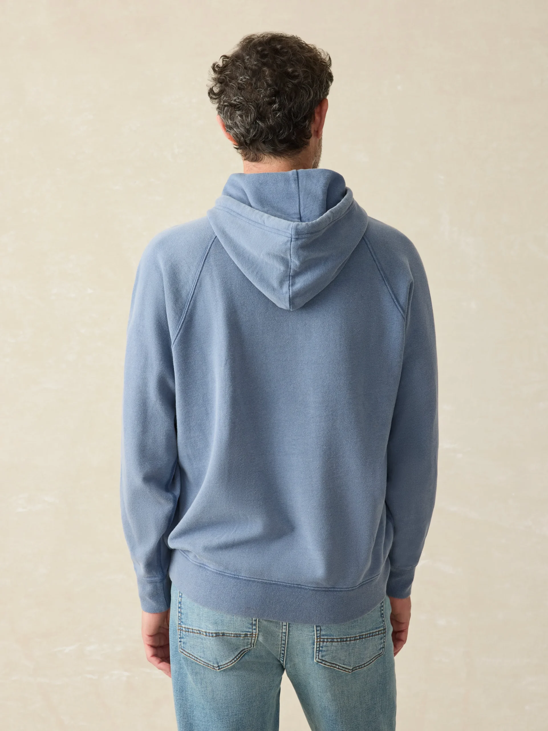 Hoodies & Sweatshirts^Faherty Brand Steven Paul Judd Fleece Hoodie - Mautan Blue