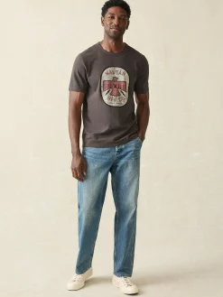 T-Shirts & Henleys^Faherty Brand Steven Paul Judd Sunwashed Tee - Washed Black