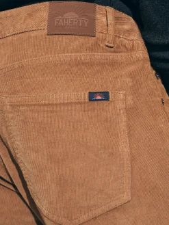 Pants^Faherty Brand Stretch Corduroy 5-Pocket Pant (32