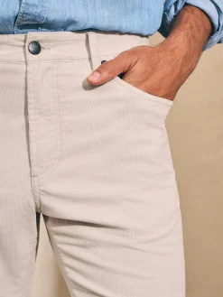 Pants^Faherty Brand Stretch Corduroy 5-Pocket Pant (32" Inseam) - Winter Tundra