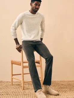 Pants^Faherty Brand Stretch Corduroy 5-Pocket Pant (34" Inseam) - Washed Black