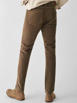 Pants^Faherty Brand Stretch Corduroy 5-Pocket Pant - Mountain Brown