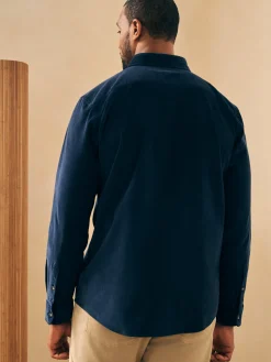Shirts^Faherty Brand Stretch Corduroy Shirt - Blue Nights