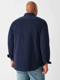 Shirts^Faherty Brand Stretch Corduroy Shirt - Navy