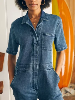 Dresses|Overalls & Jumpsuits^Faherty Brand Stretch Terry Blythe Jumpsuit - Riverton