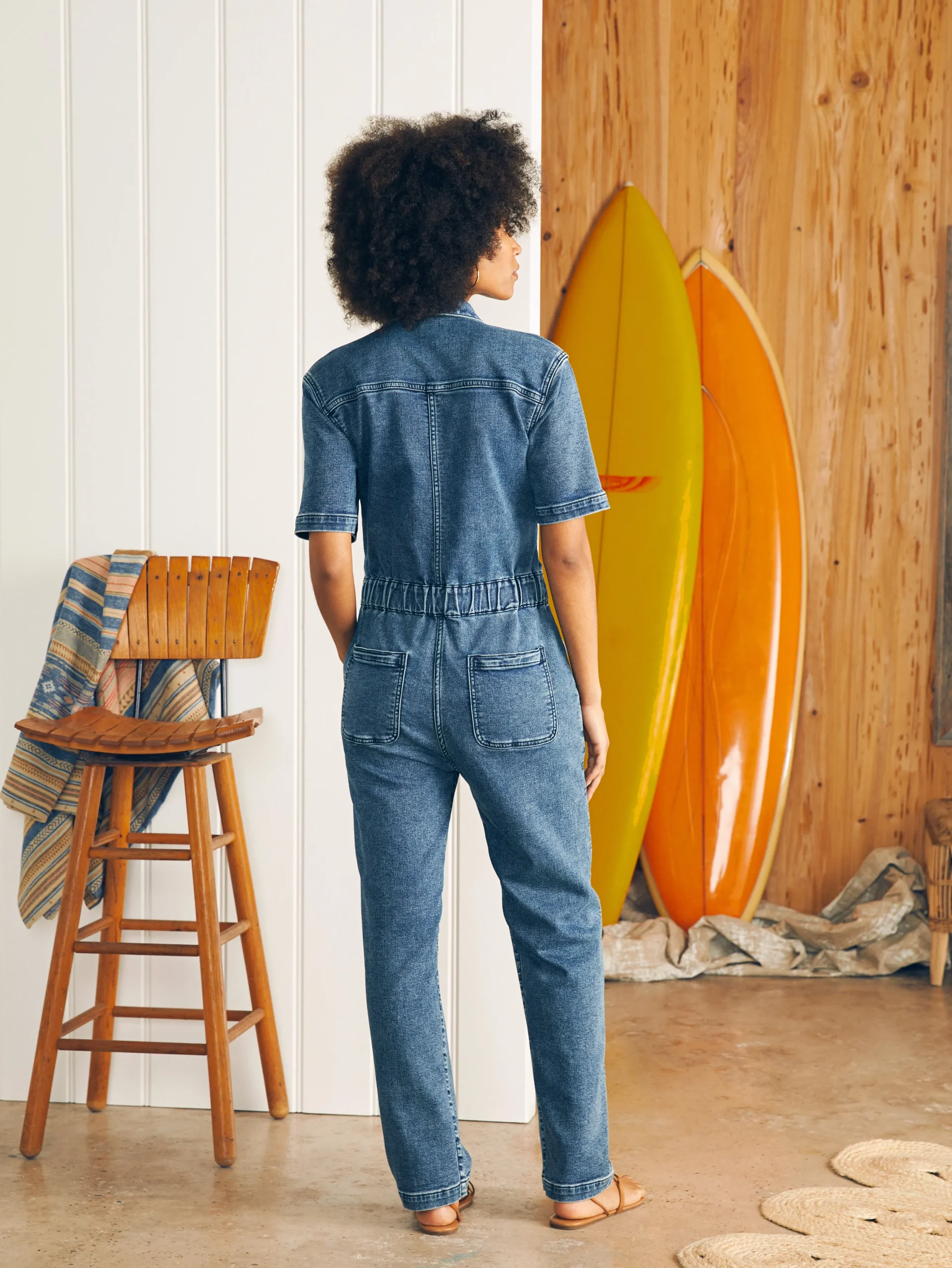Dresses|Overalls & Jumpsuits^Faherty Brand Stretch Terry Blythe Jumpsuit - Riverton