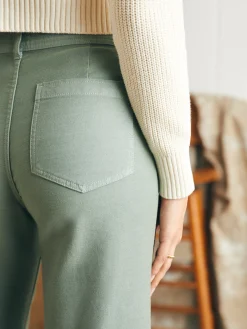 Pants^Faherty Brand Stretch Terry Harbor Pant - Coastal Sage