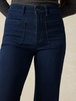 Pants^Faherty Brand Stretch Terry Patch Pocket Ankle Pant - Clermont Wash