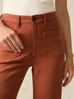 Pants^Faherty Brand Stretch Terry Patch Pocket Pant - Imperial Topaz