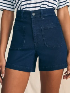 Shorts & Skirts^Faherty Brand Stretch Terry Patch Pocket Short - Clermont Wash