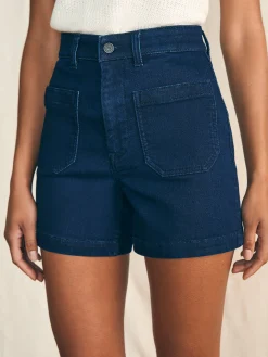 Shorts & Skirts^Faherty Brand Stretch Terry Patch Pocket Short - Clermont Wash