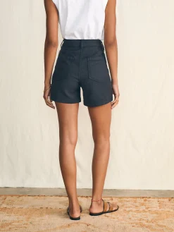 Shorts & Skirts^Faherty Brand Stretch Terry Patch Pocket Short - Washed Black