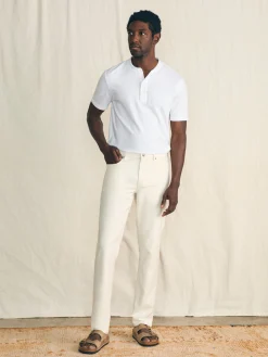 Pants^Faherty Brand Stretch Terry™ 5-Pocket Pant (32" Inseam) - Cabo Blanco