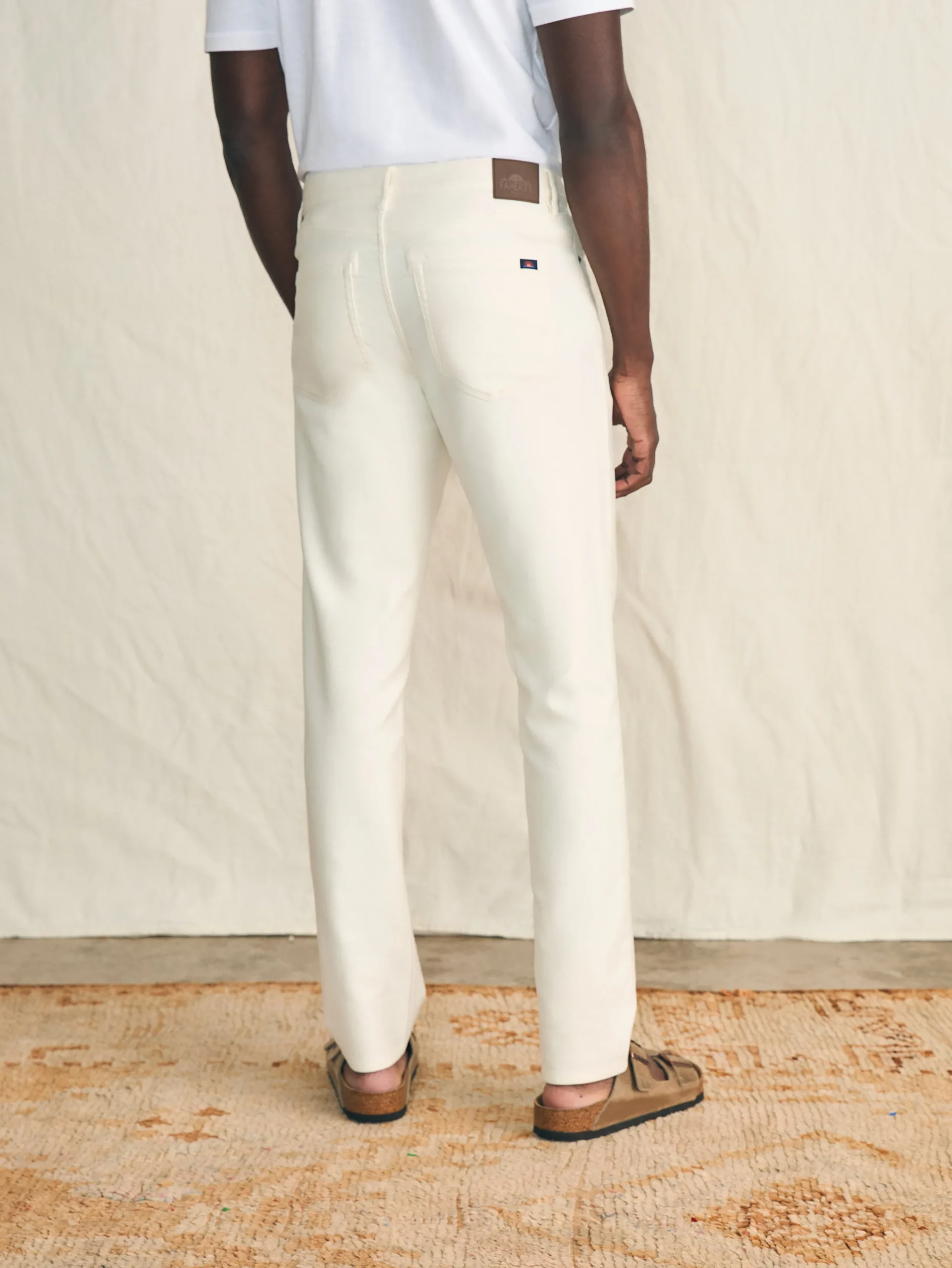 Pants^Faherty Brand Stretch Terry™ 5-Pocket Pant (32" Inseam) - Cabo Blanco