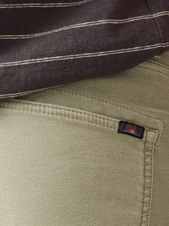 Pants^Faherty Brand Stretch Terry 5-Pocket Pant - Faded Olive