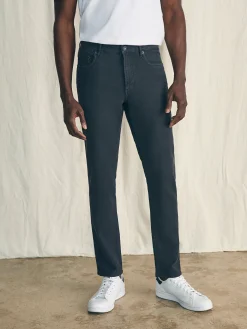 Pants^Faherty Brand Stretch Terry 5-Pocket Pant - Onyx Black