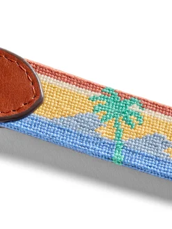 Belts^Faherty Brand s Embroidered Belt - Sun And Wave