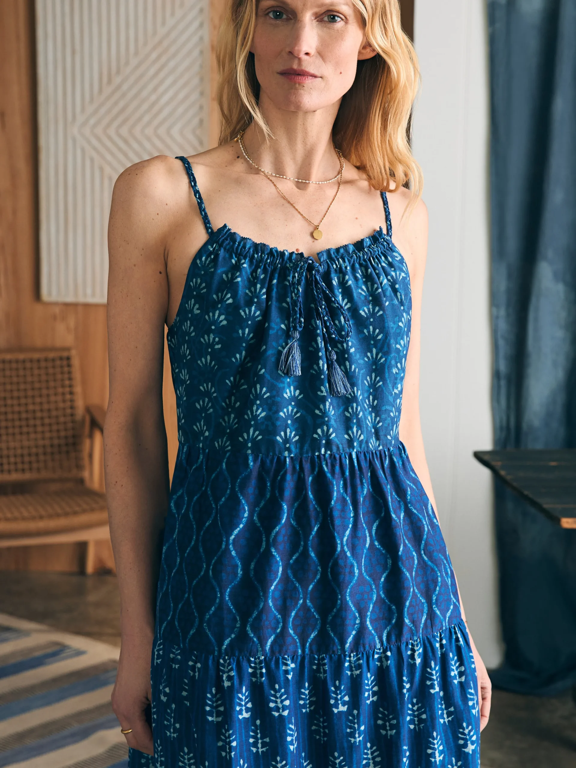 Dresses^Faherty Brand Sun Chaser Maxi Dress - Sunburst Mix Print