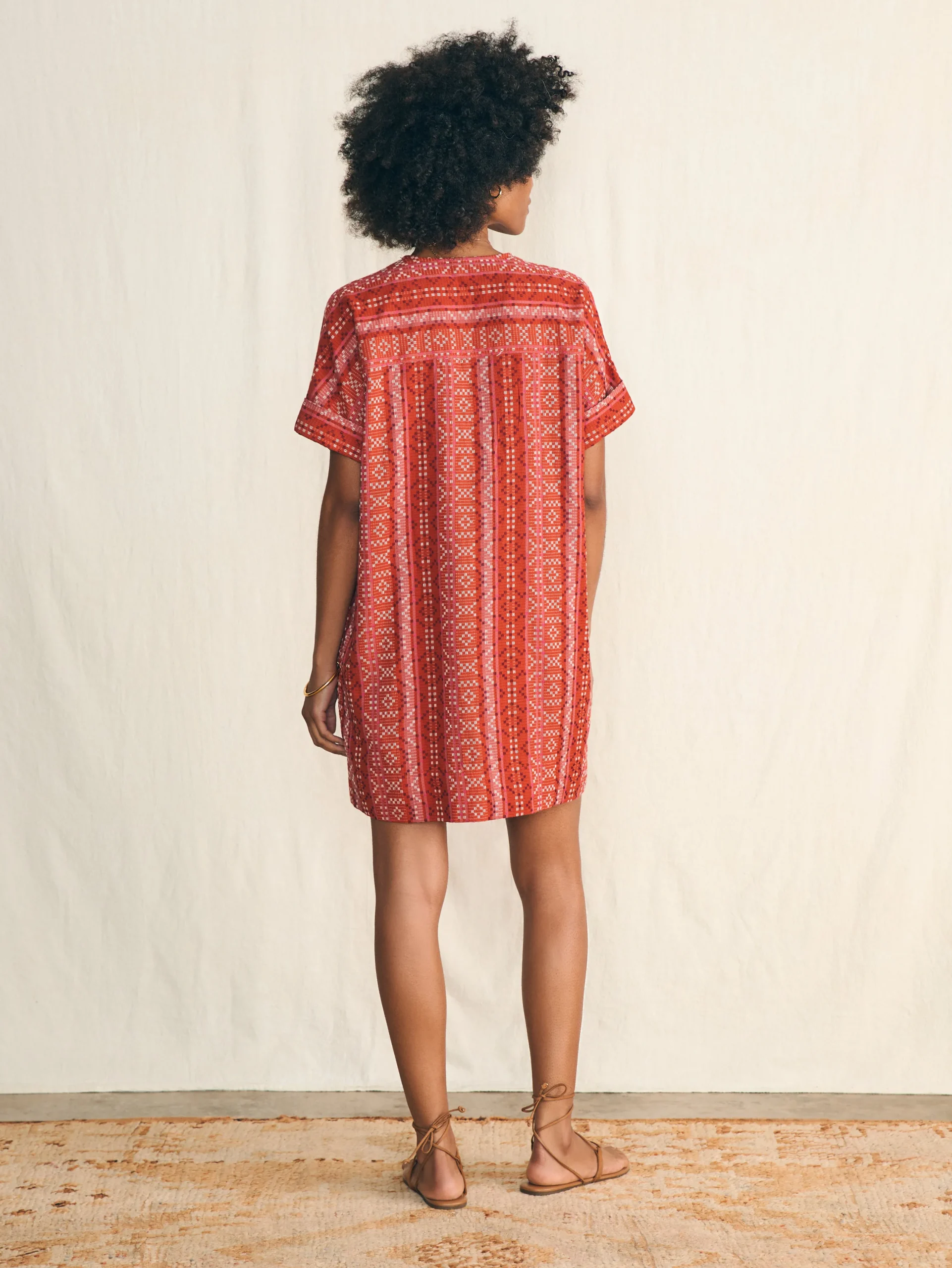 Dresses^Faherty Brand Sunset Land Sanibel Dress - Sunset Land Jacquard