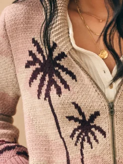 Sweaters^Faherty Brand Beach Cardigan - Sunset Palm