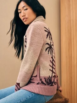 Sweaters^Faherty Brand Beach Cardigan - Sunset Palm