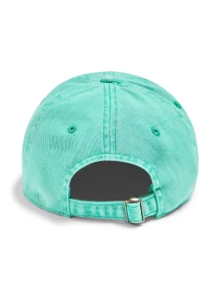 Hats|Hats^Faherty Brand Sunwashed Baseball Hat - Kelly Green