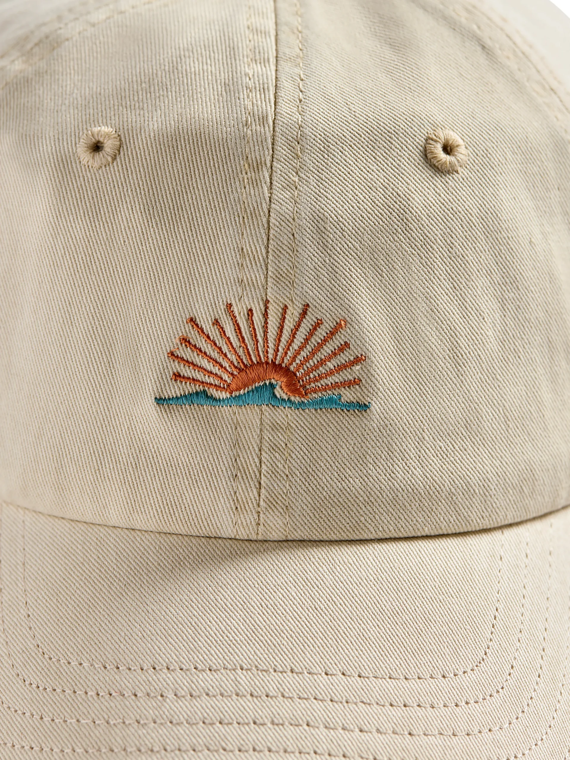 Hats|Hats^Faherty Brand Sunwashed Baseball Hat - River Stone