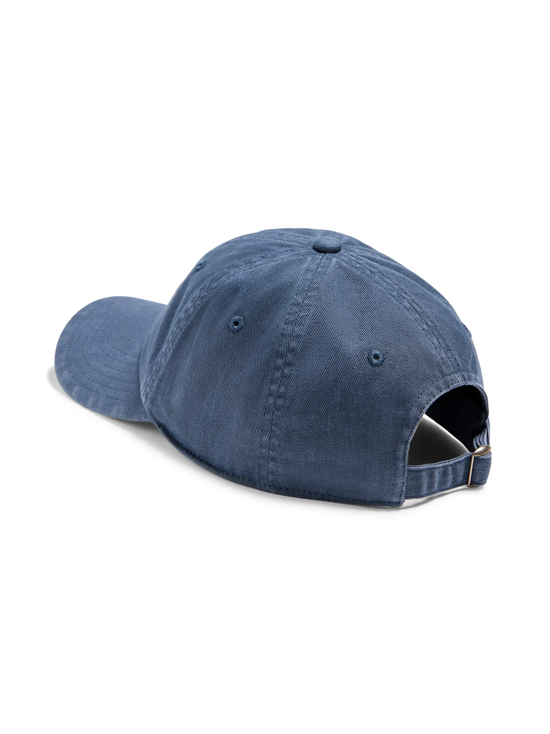 Hats|Hats^Faherty Brand Sunwashed Baseball Hat - Washed Navy