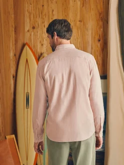 Shirts^Faherty Brand Sunwashed Chambray Shirt - Coastal Mauve