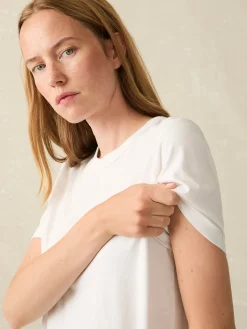T-Shirts^Faherty Brand Sunwashed Crew Tee - White