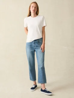 T-Shirts^Faherty Brand Sunwashed Crew Tee - White