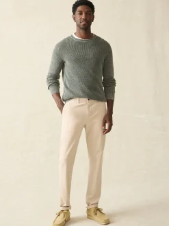 Sweaters^Faherty Brand Sunwashed Crewneck Sweater - Mountain Olive