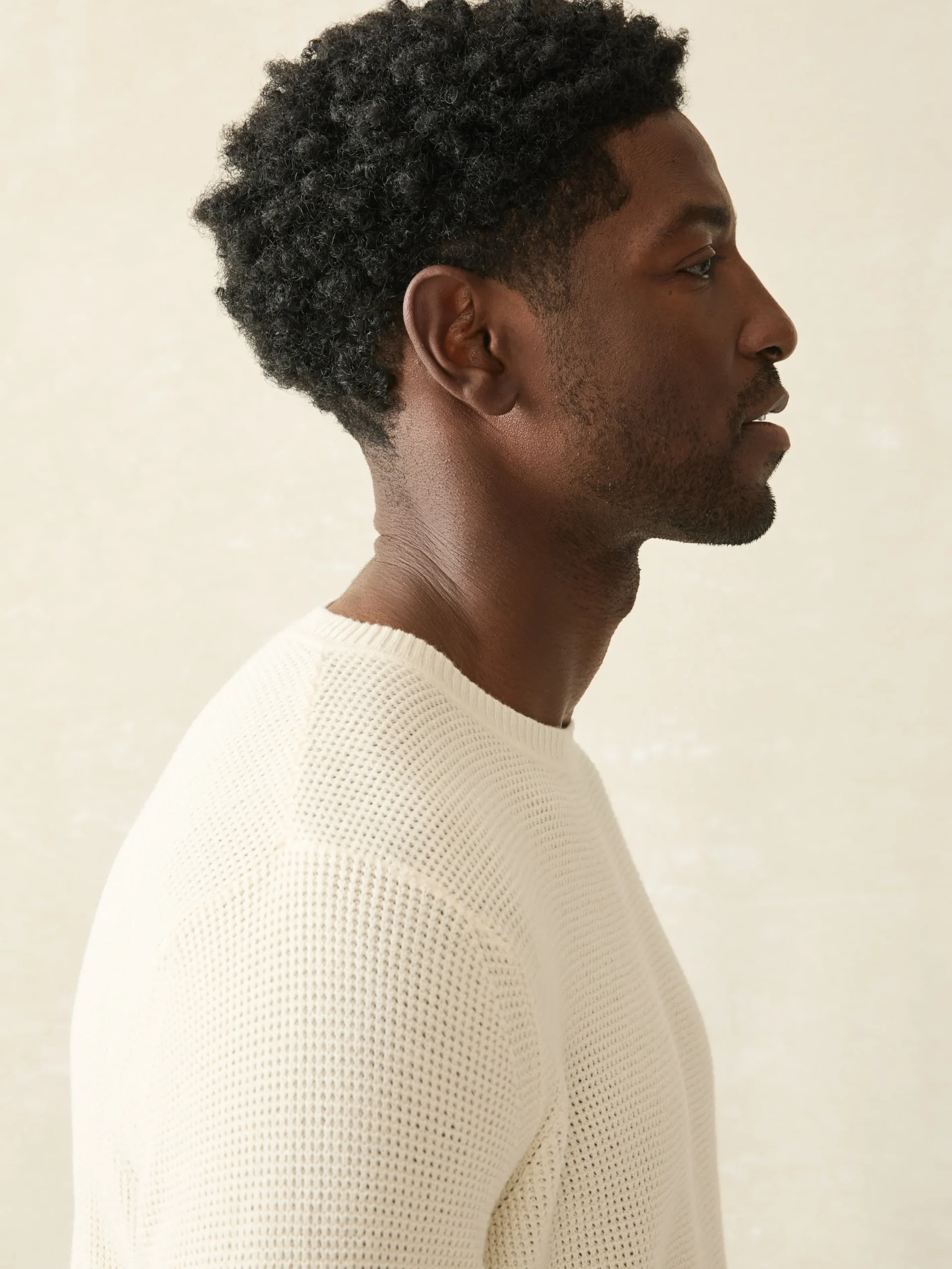 Sweaters^Faherty Brand Sunwashed Crewneck Sweater - White Shell