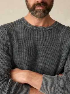 Sweaters^Faherty Brand Sunwashed Crewneck Sweater (Tall) - Faded Black
