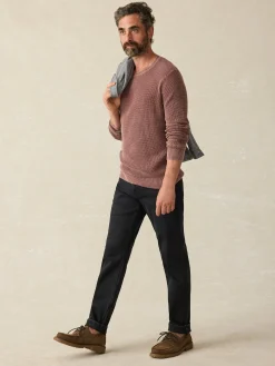 Sweaters^Faherty Brand Sunwashed Crewneck Sweater (Tall) - Plum Wine