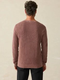 Sweaters^Faherty Brand Sunwashed Crewneck Sweater (Tall) - Plum Wine