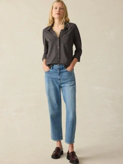 Shirts & Tops^Faherty Brand Sunwashed Knit Shirt - Washed Black