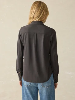 Shirts & Tops^Faherty Brand Sunwashed Knit Shirt - Washed Black