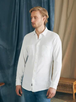 Shirts^Faherty Brand Sunwashed Knit Shirt - White