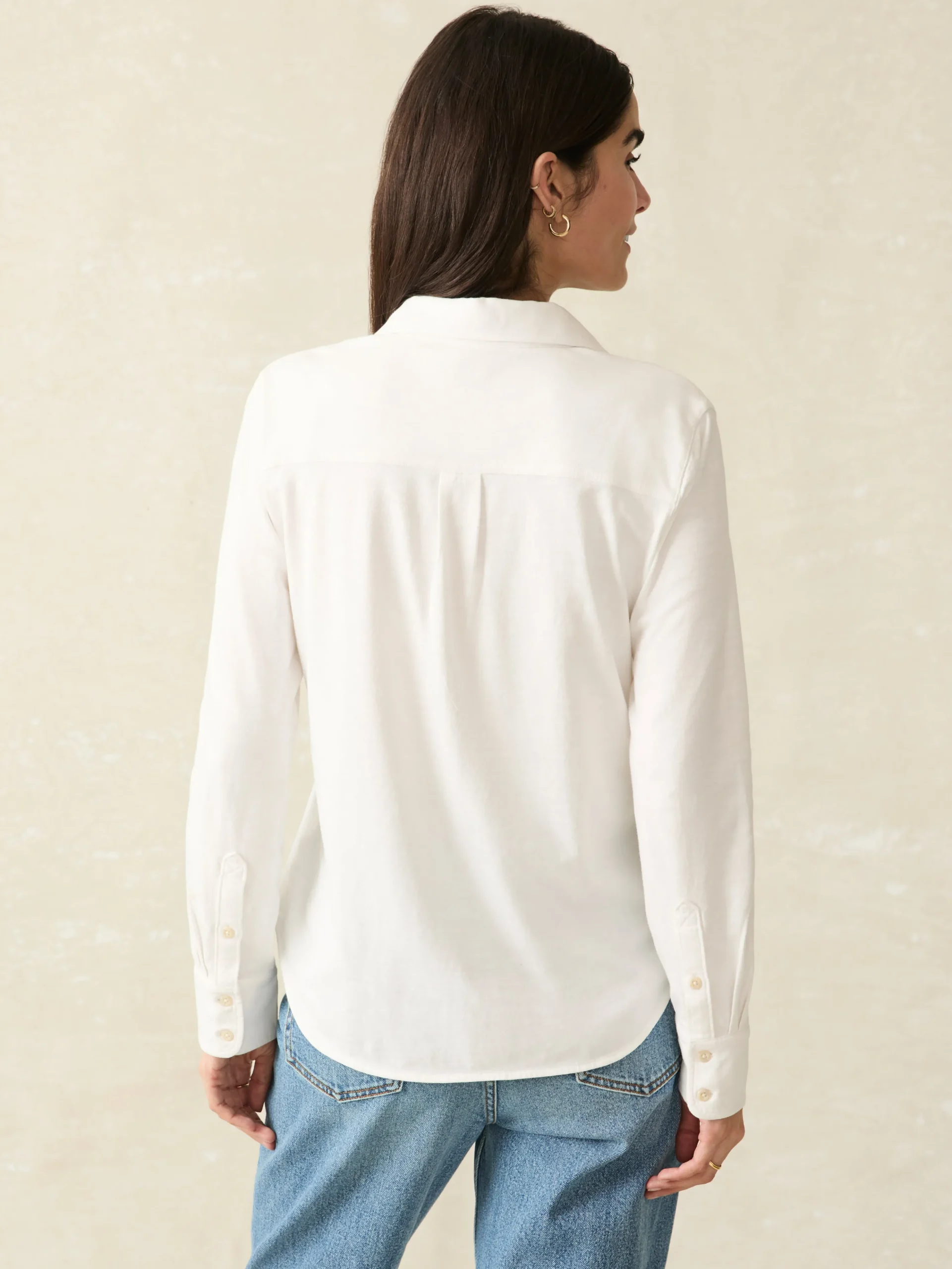 Shirts & Tops^Faherty Brand Sunwashed Knit Shirt - White