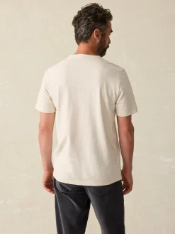 T-Shirts & Henleys^Faherty Brand Sunwashed Pocket Tee - Arctic Frost Heather