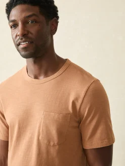 T-Shirts & Henleys^Faherty Brand Sunwashed Pocket Tee - Bronze