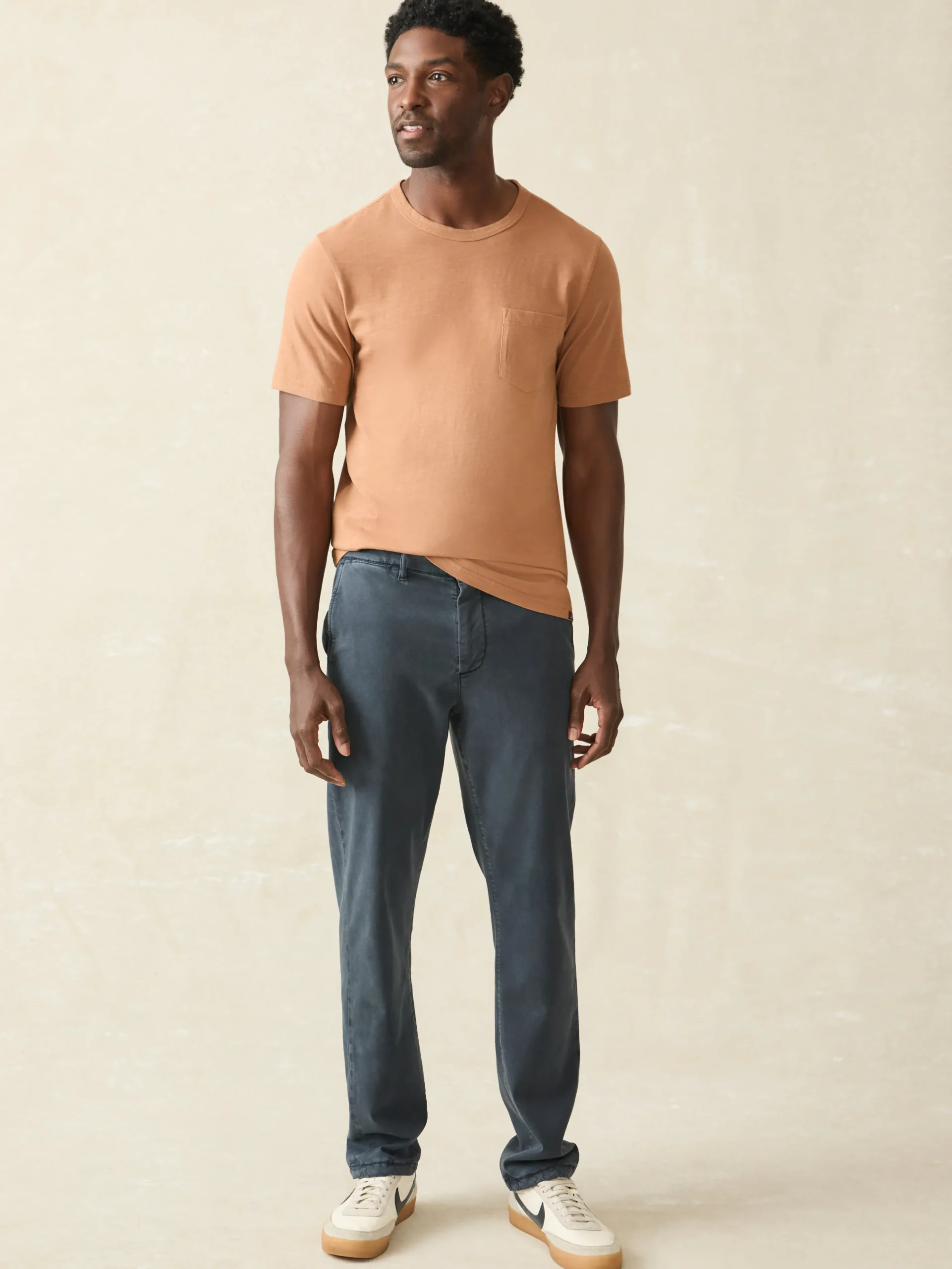 T-Shirts & Henleys^Faherty Brand Sunwashed Pocket Tee - Bronze