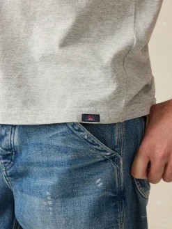 T-Shirts & Henleys^Faherty Brand Sunwashed Pocket Tee - Heather Grey
