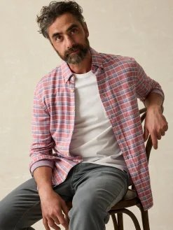 T-Shirts & Henleys^Faherty Brand Sunwashed Pocket Tee (Tall) - White